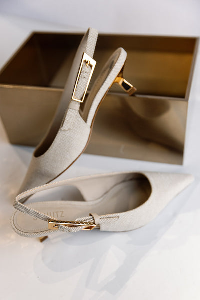 Schutz Ciara Slingback Kitten Pump