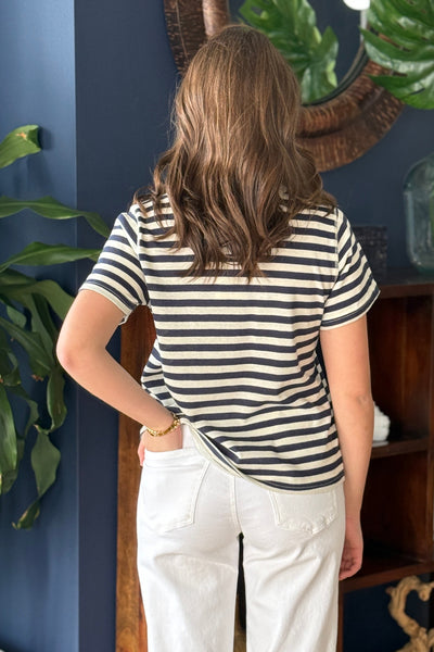 .Sadie Striped Tee