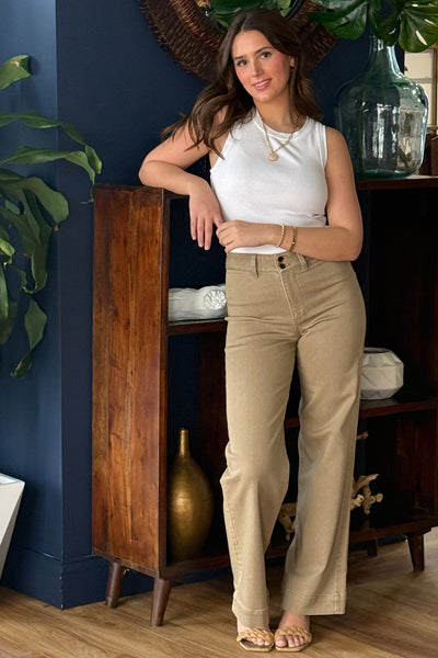 .Faherty Stretch Terry Sailor Trouser