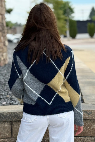 Adrian Argyle Sweater