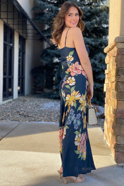 .Farm Rio Maira Floral Slip Dress - RUST & Co.