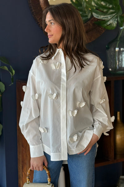 Farm Rio Butterfly Blouse