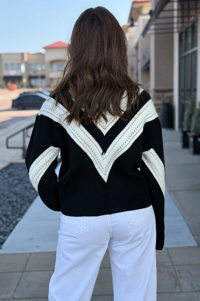Teagan Color Block Sweater
