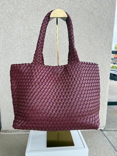Rita Tote, Burgundy