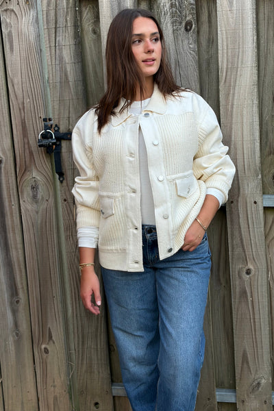 Sawyer Sweater & Denim Jacket