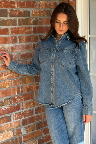 Moore Western Denim Shirt