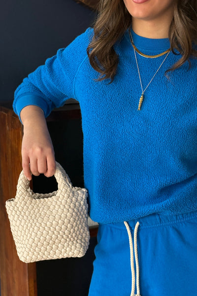 .Rachel Mini Tote, Off White