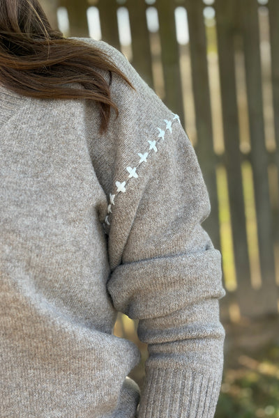 Lucena V-neck Sweater
