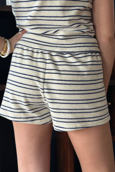 PWT Loop Terry Striped Shorts