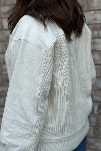 Sawyer Sweater & Denim Jacket