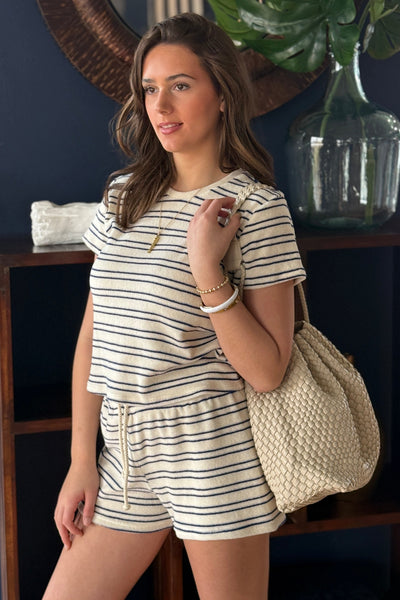 Lexi Cinch Top Tote, Cream
