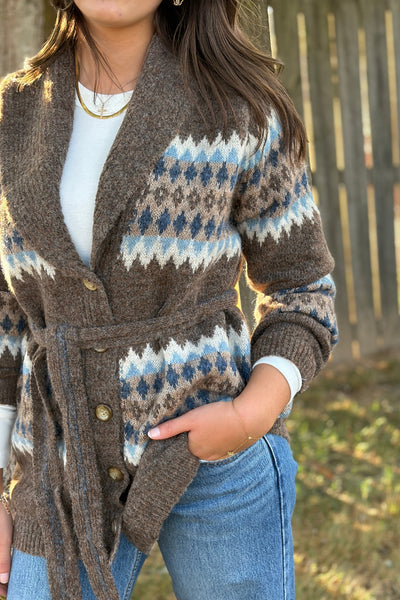 Jessi Belted Cardigan