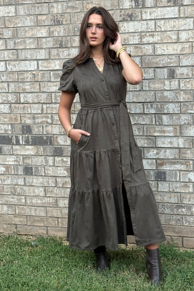 Margot Suede Dress