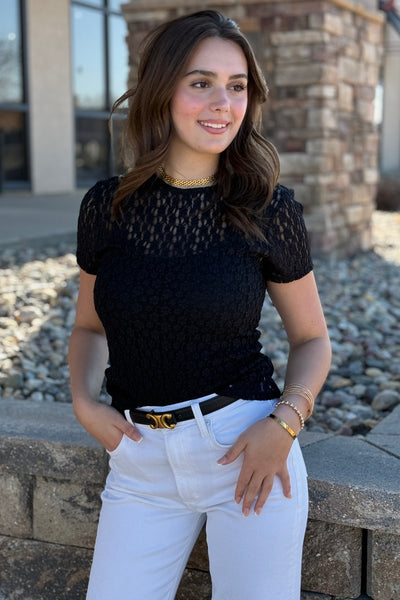 Brynn Lace Top