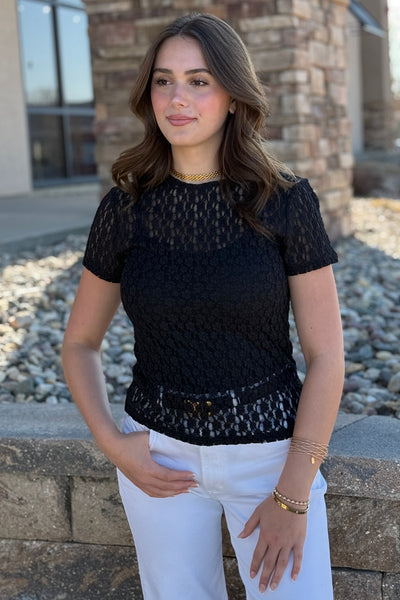 Brynn Lace Top