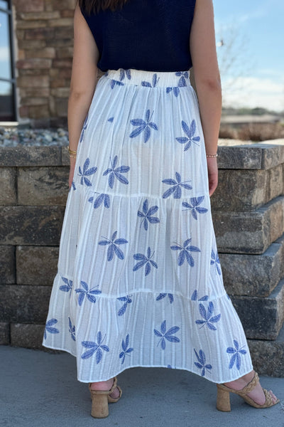 Serena Embroidered Skirt