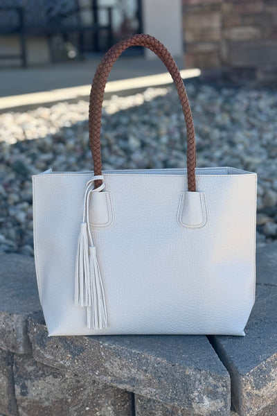 Carsyn Faux Leather Tote