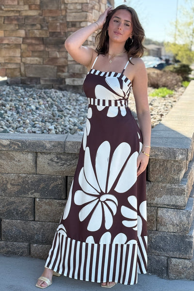 Hailey Bold Floral Sundress
