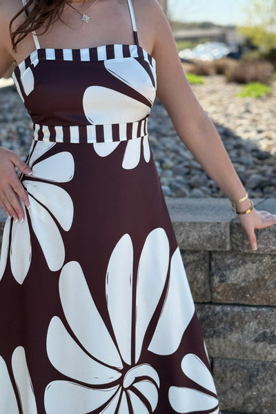 Hailey Bold Floral Sundress