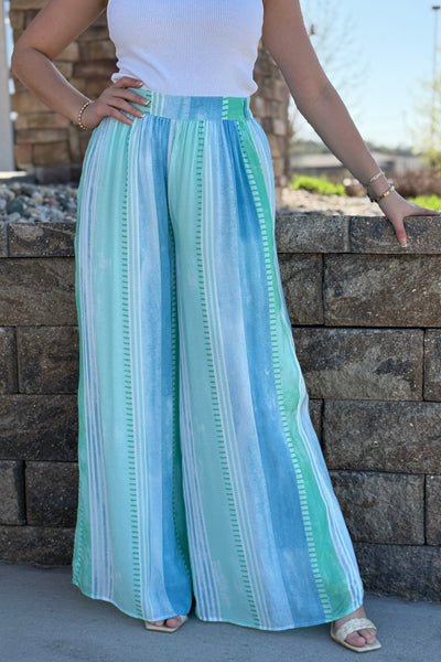 River Summer Stripe Pants