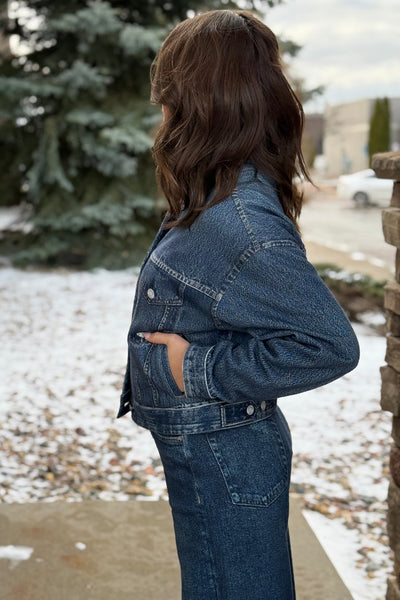 Rag & Bone Miramar Trucker Knit Jacket