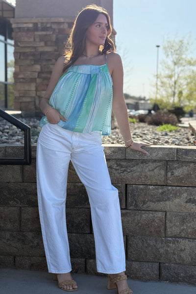 River Summer Stripe Top