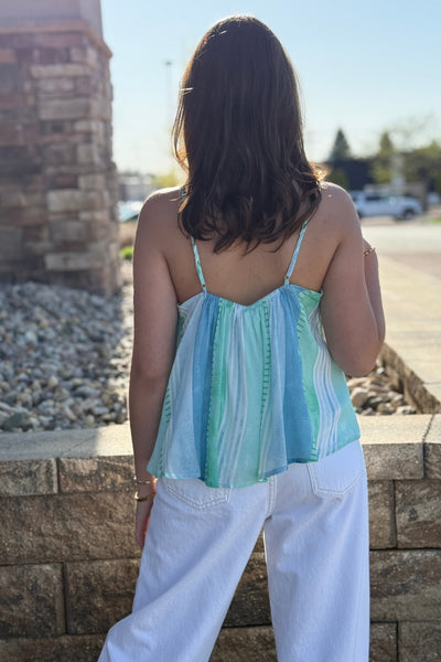 River Summer Stripe Top