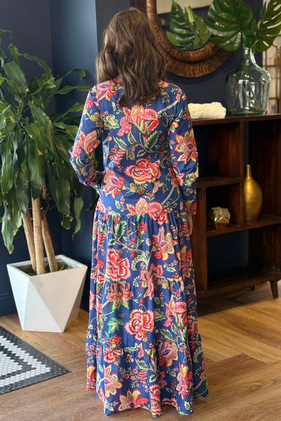 .Kiara Maxi Dress, Multi Floral