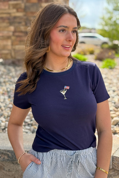 USA Martini Tee
