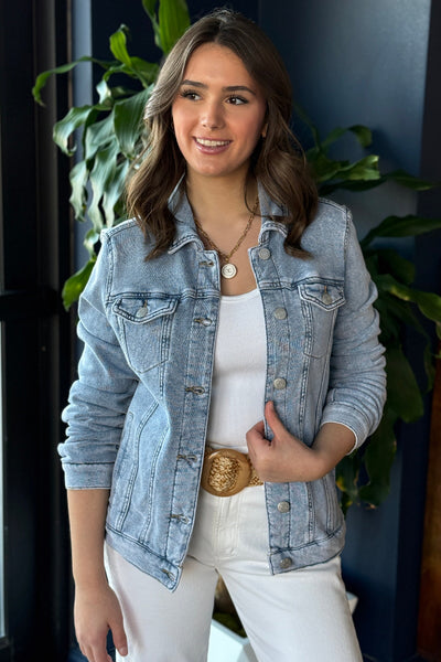 Reagen Knit Trucker Jacket