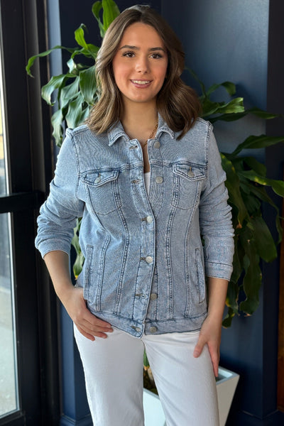 Reagen Knit Trucker Jacket