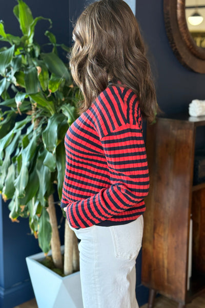 Emily Striped Crew