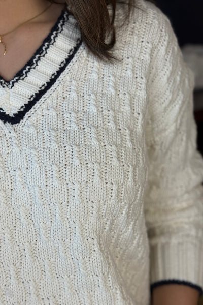 Collins V-Neck Sweater