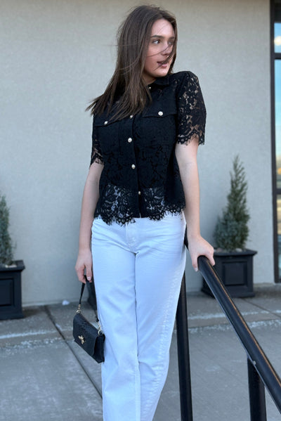 Freya Lace Top - RUST & Co.