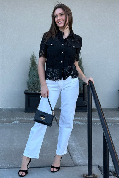 Freya Lace Top - RUST & Co.