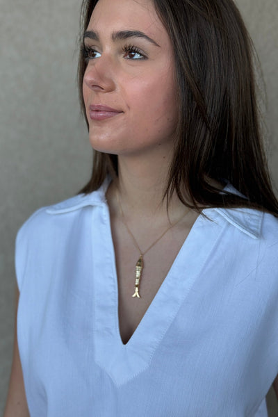 Catch Necklace, 18-20" - RUST & Co.