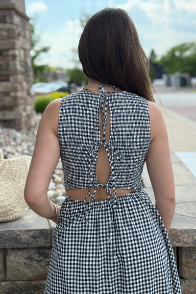 Ava Gingham Dress