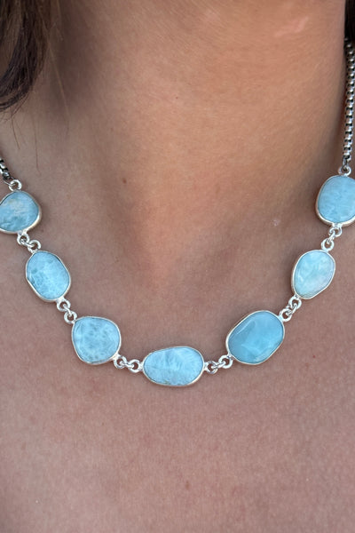 .Amara Semi-Precious Stone Necklace