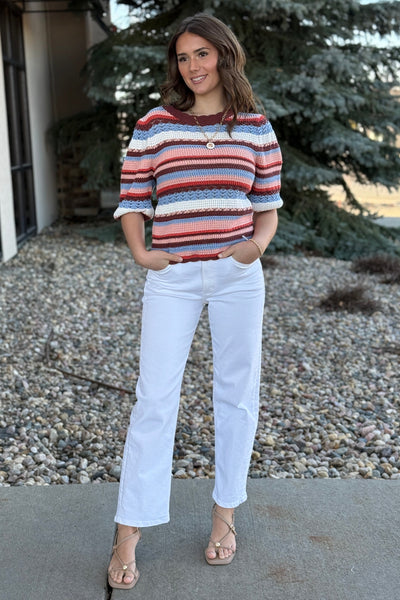 Hayes Organic Cotton Sweater - RUST & Co.