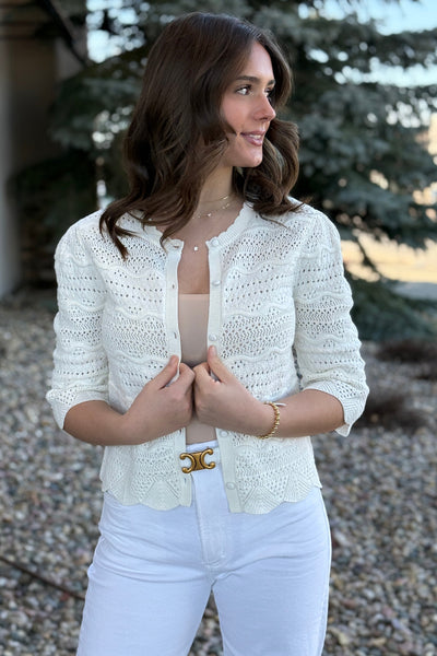 Tessa Organic Cotton Cardigan