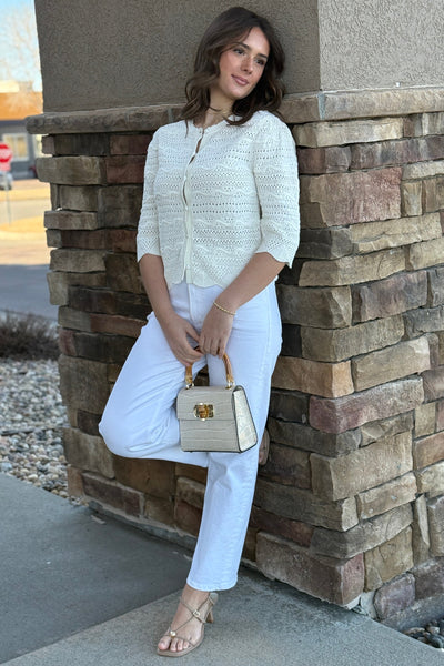 Tessa Organic Cotton Cardigan