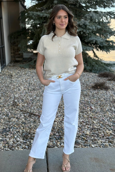 Gina Sweater Polo - RUST & Co.