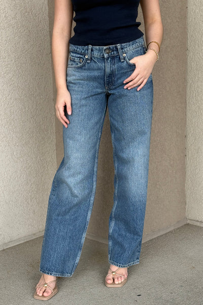 Rag & Bone Saige Relaxed Straight Jeans