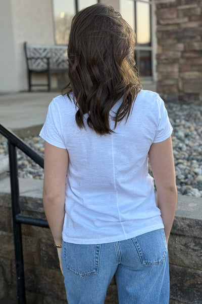 Rag & Bone Slub Tee, White