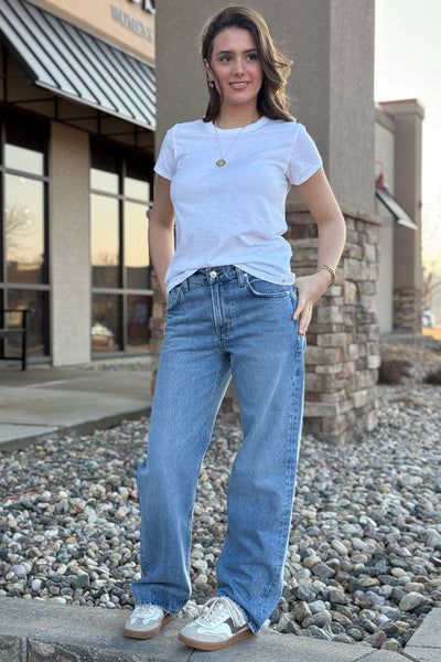 Rag & Bone Slub Tee, White