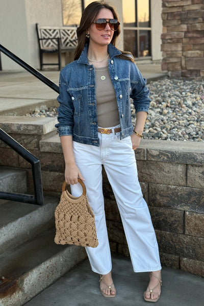 Rag & Bone Miramar Trucker Knit Jacket