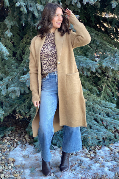 PRE-ORDER JANUARY Leopard Crew Neck Sweater