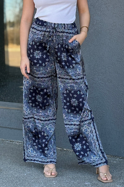 Sierra Bandana Print Pants