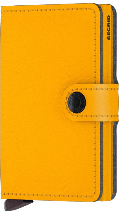Secrid Miniwallet Yard Powder, Ochre