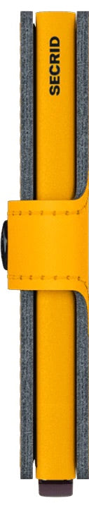 Secrid Miniwallet Yard Powder, Ochre
